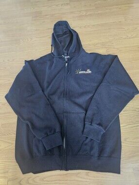 Black Full-Zip Hoodie